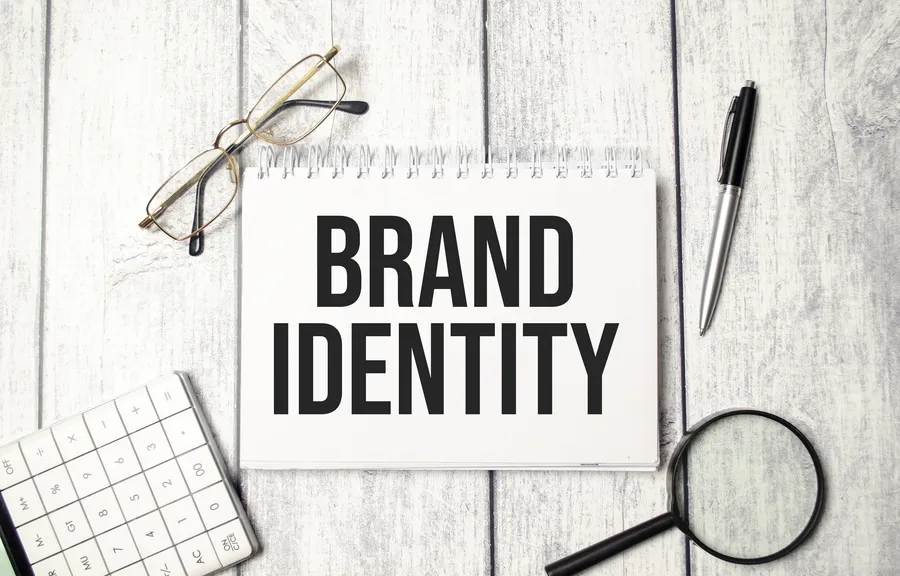 brand identity words with glasses calculator pen magnifierop brand identity words with glasses calculator pen magnifierop